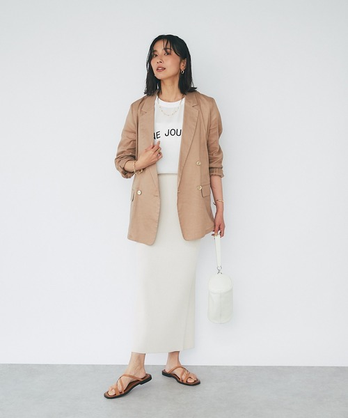 美品 RIVE DROITE リヴドロワ テーラードベスト セットアップ】テーラードベスト | RIVE DROITE(リヴドロワ)レディース