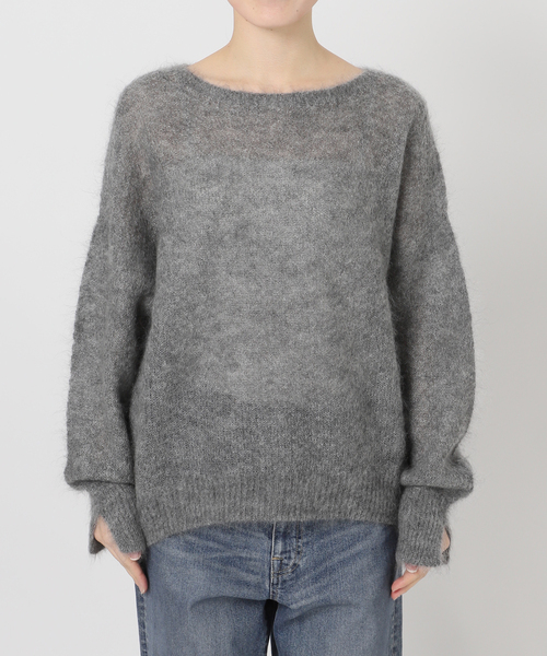 【FRAMeWORK】モヘヤMixローゲージニット モヘヤMix ローゲージニット（ニット／セーター）｜FRAMeWORK