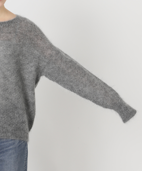 FRAMeWORK（フレームワーク） ニット セーター モヘヤmix カノコ柄プル