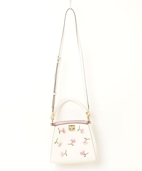 【美品】【未使用】kate spade ホワイト ビジネスバッグ kate spade NEW YORK（ケイト・スペード ニューヨーク） 2WAYバッグ
