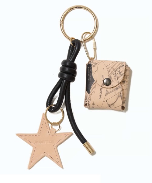 CONVERSE TOKYO チャーム 「CLAMP」「ちょびっツ」POUCH CHARM (全3種