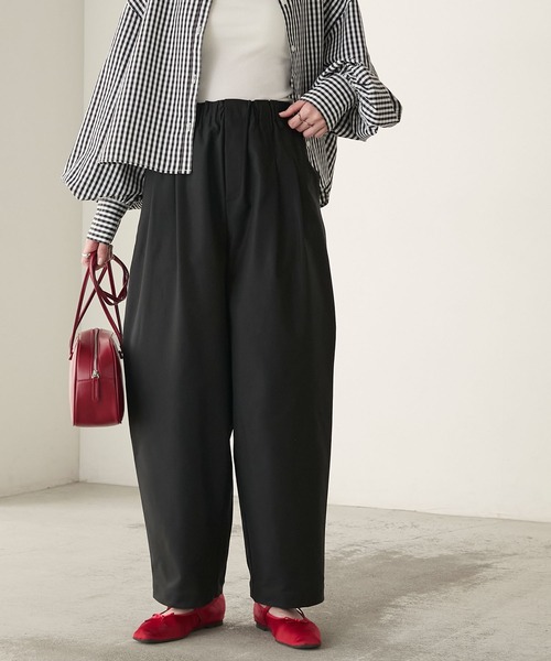 「BONLECILL」 チノパンツ L ベージュ レディース_画像4