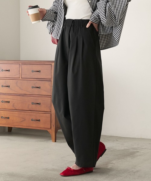 「BONLECILL」 チノパンツ L ベージュ レディース_画像8