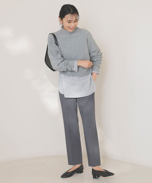 「UNFILO」 長袖ニット SMALL ブルー レディース_画像6