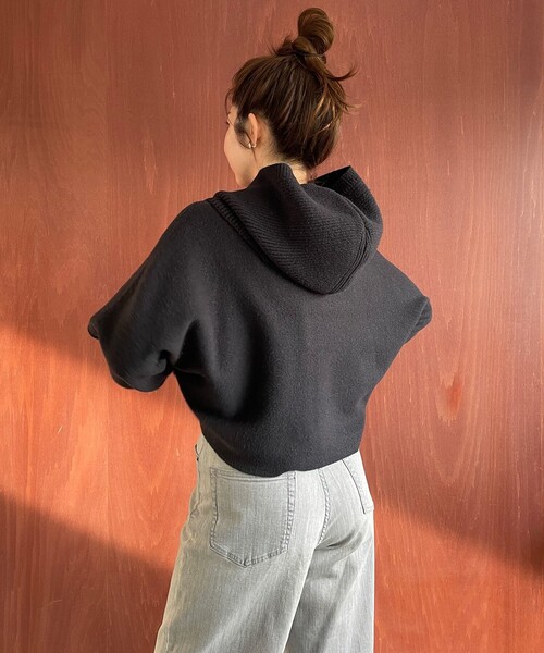 「UNFILO」 長袖ニット SMALL ブルー レディース_画像9