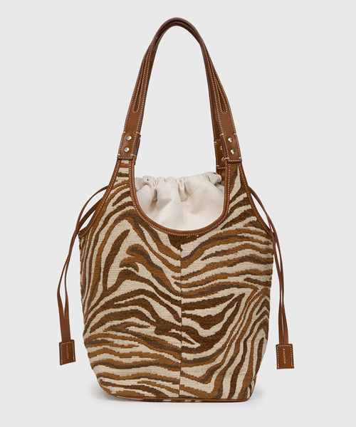 トートバッグ 「一部店舗+WEB限定」A VACATION/ア ヴァケーション TENT ZEBRA/A レディースの画像