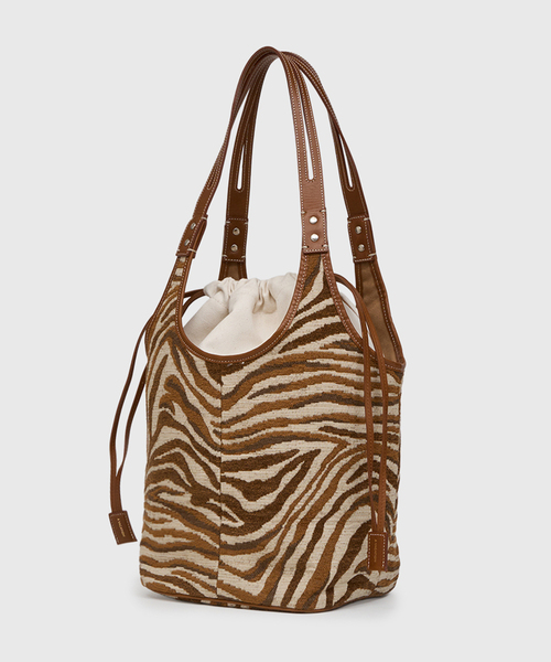 トートバッグ 「一部店舗+WEB限定」A VACATION/ア ヴァケーション TENT ZEBRA/A レディースの画像