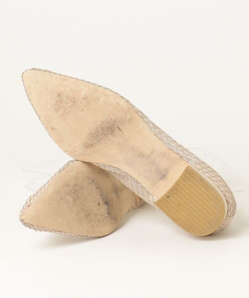 「NATURAL BEAUTY BASIC」 フラットパンプス MEDIUM ベージュ レディース_画像3