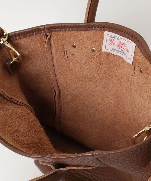 「YOUNG&OLSEN The DRYGOODS STORE」 2WAYバッグ - ブラウン レディース_画像4