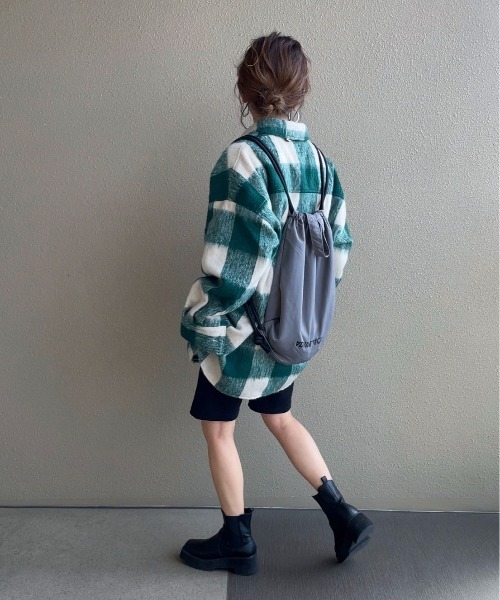 [feepur by saya] рубашка с длинным рукавом MEDIUM зеленый женский 