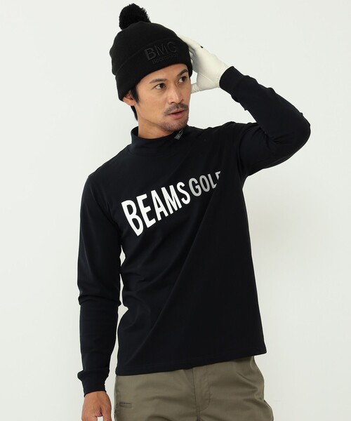 【新品未使用】BEAMS GOLF ビームス ブラック Tシャツ L BEAMS GOLF（ビームス ゴルフ）ORANGE LABEL / ドットエア（R