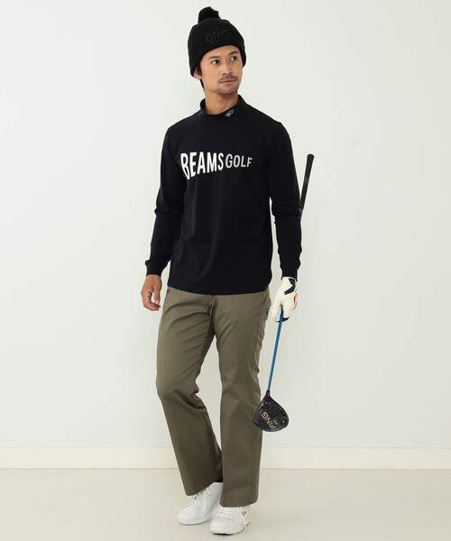 BEAMS GOLF（ビームス ゴルフ） 長袖Tシャツ MEDIUM ブラック メンズ