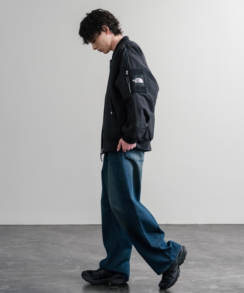 THE NORTH FACE ロング丈 MA-1 メンズ XL モッズコート 黒 THE NORTH FACE（ザ ノースフェイス） ma1 ma-1 メンズ レディース