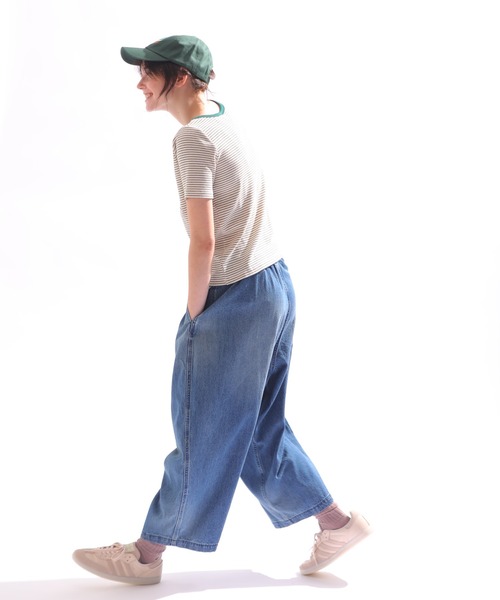 「Kelen」 半袖Tシャツ FREE パープル レディース_画像5