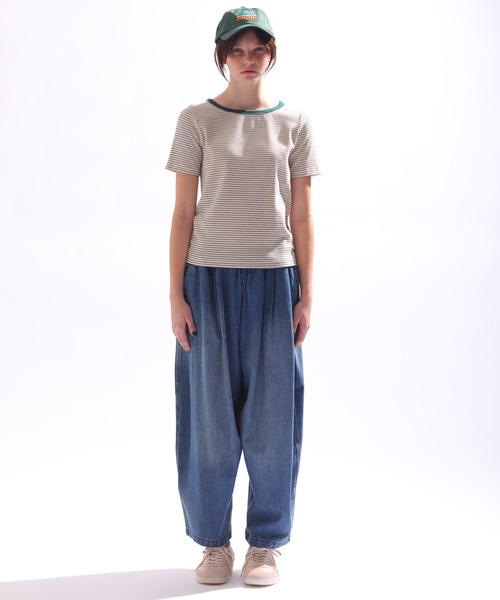 「Kelen」 半袖Tシャツ FREE パープル レディース_画像7