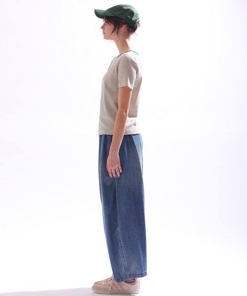 「Kelen」 半袖Tシャツ FREE パープル レディース_画像8