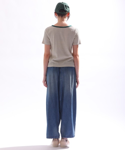 「Kelen」 半袖Tシャツ FREE パープル レディース_画像9