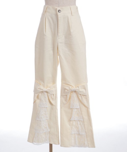 パンツ レースフリルデニムＰＴ レディース | axes femme POETIQUE | 10
