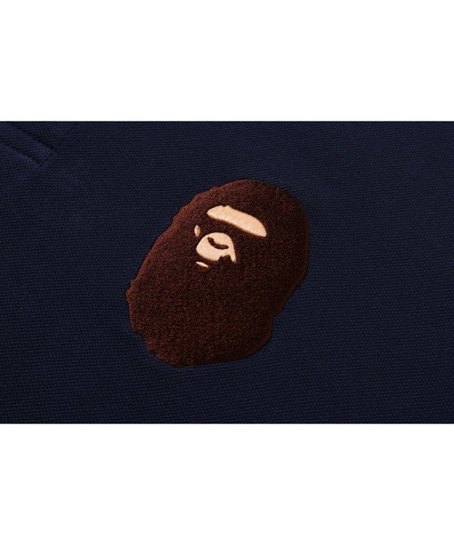 A BATHING APE（アベイシングエイプ） ポロシャツ LARGE APE HEAD POLO