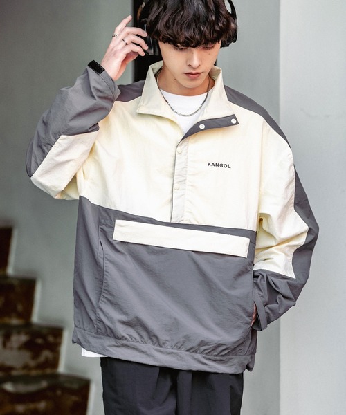 KANGOL ナイロンジャケット Kangol x NGO Work Jacket