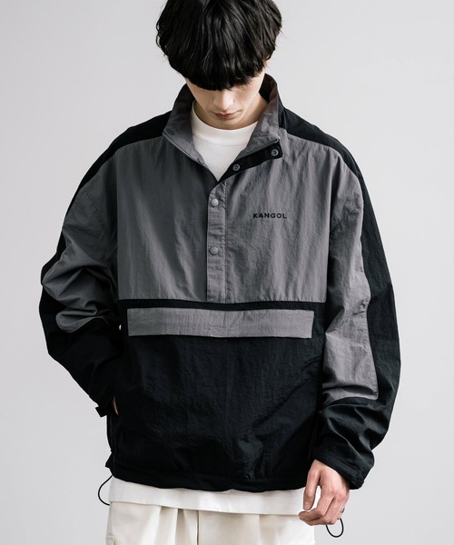 KANGOL ナイロンジャケット Kangol x NGO Work Jacket