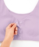ノンワイヤーブラ ブラジャー 肌にやさしい綿1...の詳細画像2