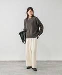 「GLOBAL WORK」 スウェットカットソ...の詳細画像2