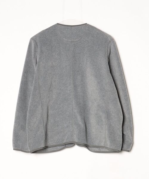Danton（ダントン） ノーカラージャケット LARGE グレー レディース