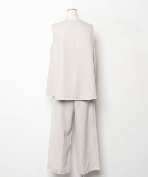 「ITEMS URBANRESEARCH」 セットアップ FREE ライトベージュ レディース_画像2