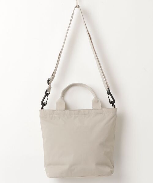 【新品未使用】agnes b. 2WAYショルダートートバッグ agnes b.（アニエスベー） ワンポイント2WAYバッグ - ベージュ