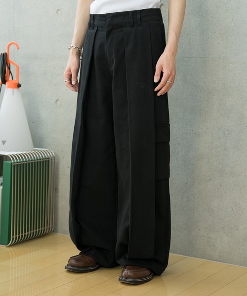 Nanmo. カーゴパンツ LARGE ブラック メンズ : ZOZOTOWN Yahoo!店