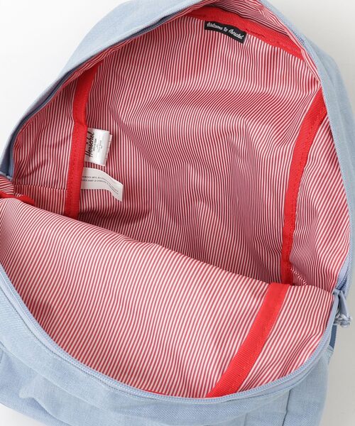 「Herschel Supply」 リュック - ブルー レディース_画像4