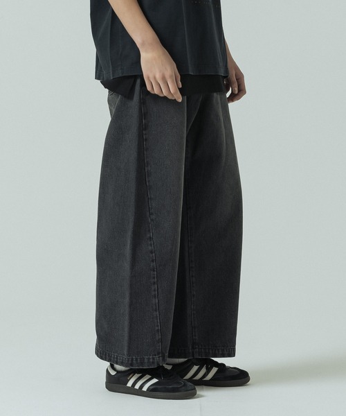 「SLICK」 デニムパンツ 1 インディゴブルー メンズ_画像2