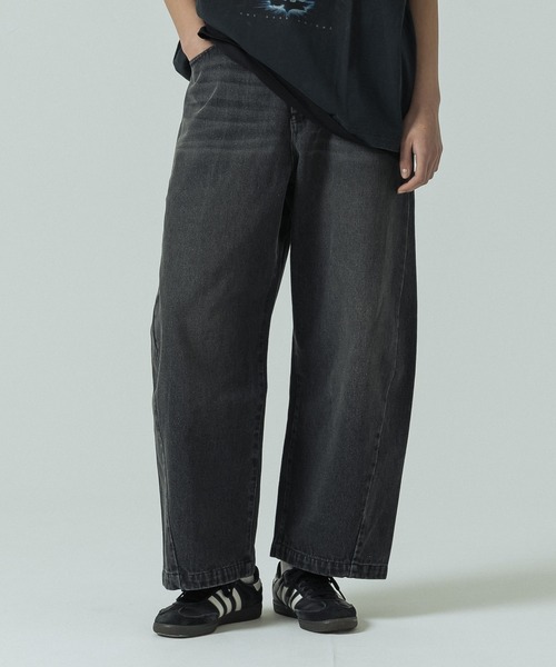 「SLICK」 デニムパンツ 1 インディゴブルー メンズ_画像3