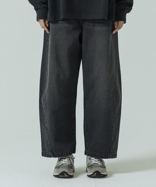 「SLICK」 デニムパンツ 1 インディゴブルー メンズ_画像7