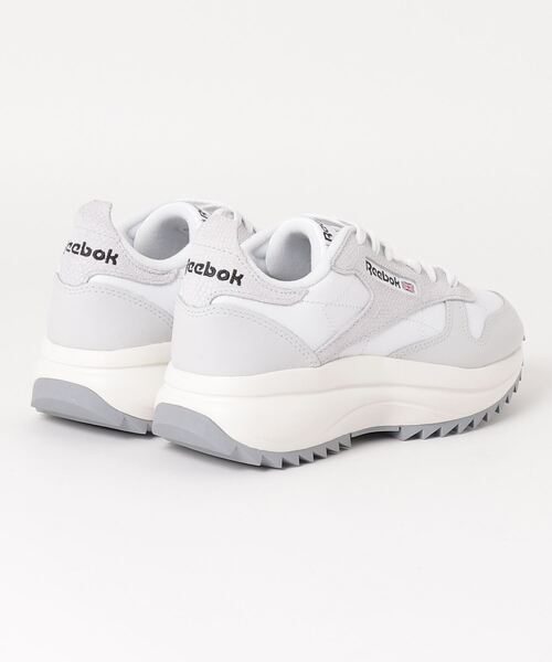 「Reebok」 ローカットスニーカー 25.5cm ホワイト×ライトグレー レディース_画像2