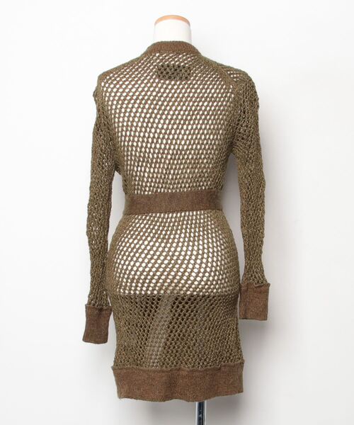 「BY MALENE BIRGER」 ニットカーディガン X-SMALL グリーン レディース_画像2