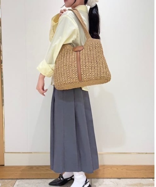 Samantha Thavasa（サマンサタバサ） トートバッグ かご編みトート