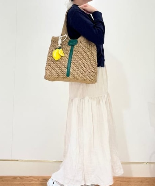 Samantha Thavasa　新品、未使用！　かご編みトートバッグ　2019 Samantha Thavasa（サマンサタバサ） トートバッグ かご編みトート