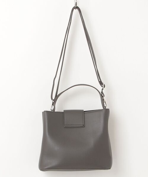 「folka」 ハンドバッグ ONE SIZE グレー レディース_画像2