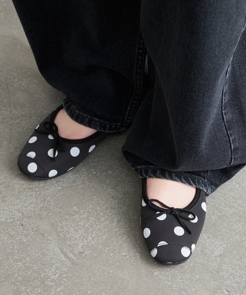 「LE TALON」 フラットパンプス 22cm サックスブルー レディース_画像8