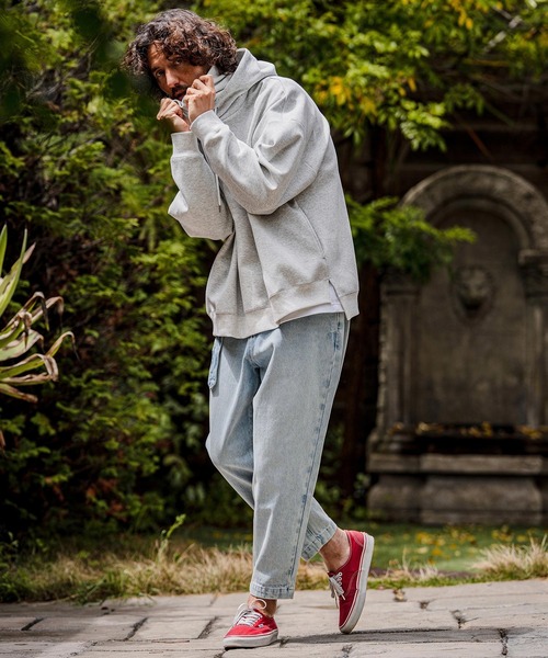 ジーンズ mp15103-Balloon Silhouette Belted Denim Pants デニムパンツ(A70126cmb) メンズの画像