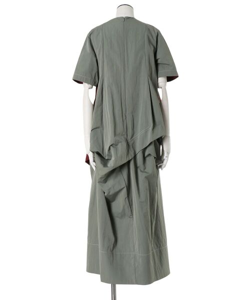 ワンピース FRONT BACK BICOLOR OP / フロントバックバイカラーワンピースの画像