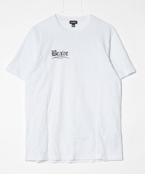 DIESEL（ディーゼル） 半袖Tシャツ - ホワイト メンズ : ZOZOTOWN