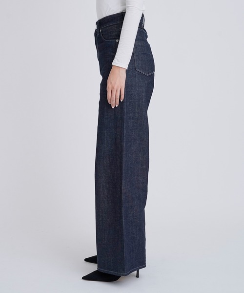 YANUK（ヤヌーク） ブーツカットデニムパンツ 27inch インディゴブルー