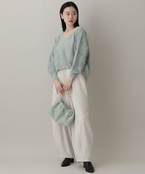 「A part by」 スラックス SMALL アイボリー レディース_画像3