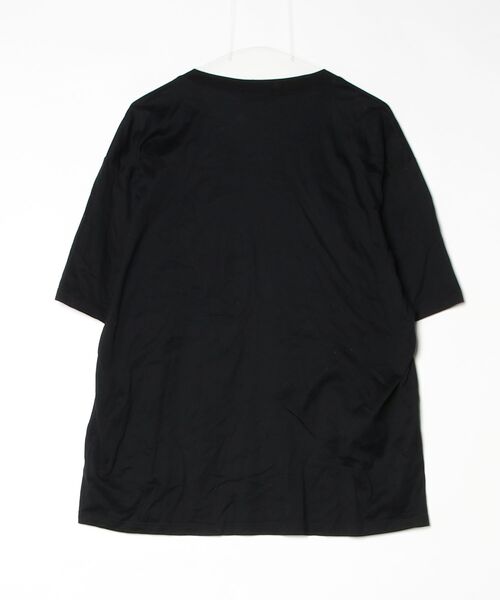 「ato」 半袖Tシャツ 46 ブラック メンズ_画像2