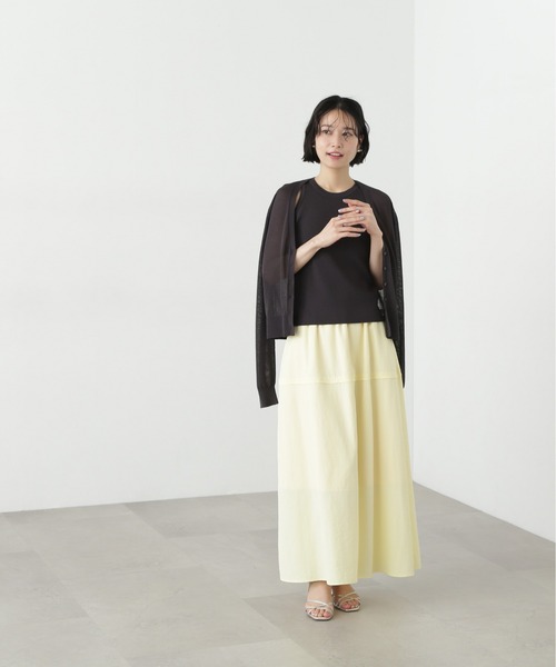 「N.(N. Natural Beauty Basic)」 ニットアンサンブル MEDIUM ブルー レディース_画像4