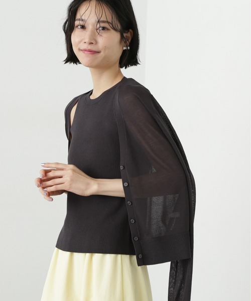 「N.(N. Natural Beauty Basic)」 ニットアンサンブル MEDIUM ブルー レディース_画像5