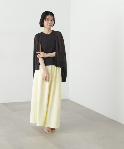 「N.(N. Natural Beauty Basic)」 ニットアンサンブル MEDIUM ブルー レディース_画像6